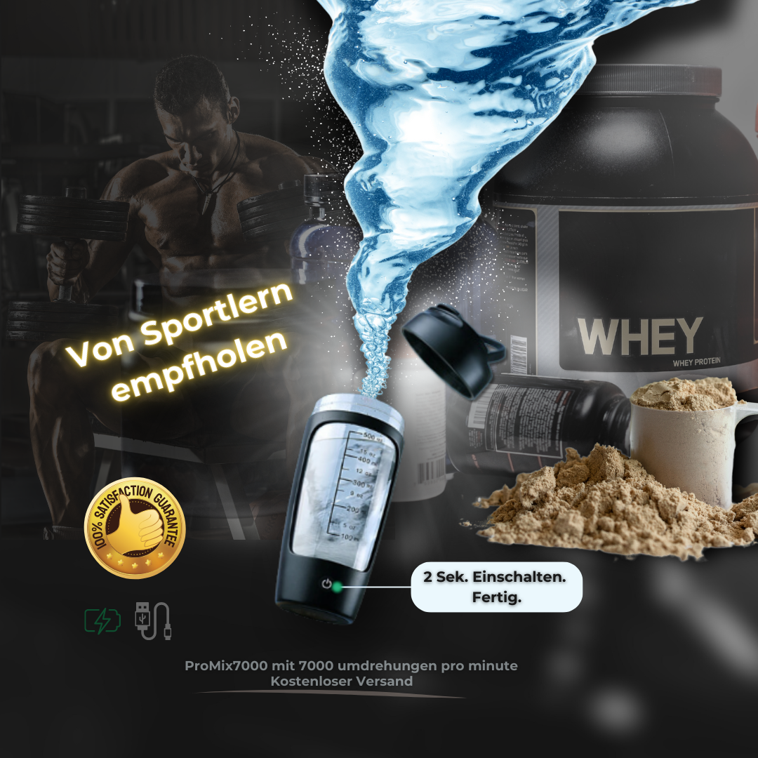 Promix7000 - Keine Lust mehr auf klumpige Proteinshakes?